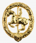 Preview: German Rider Badge 1st Class Gold 1930